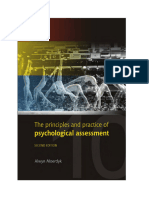 The Principles and Practice of Psychological Assessment 2 1