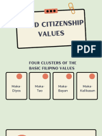 Good Citizenship Values