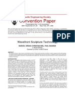 L-ACOUSTICS - AES - Preprint - 2001 - Wavefront - Sculpture Technology