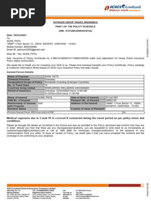 Travel Insurance