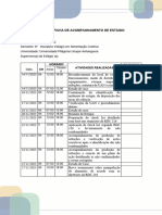 Ficha de Acompanhamento Alimentação Coletiva