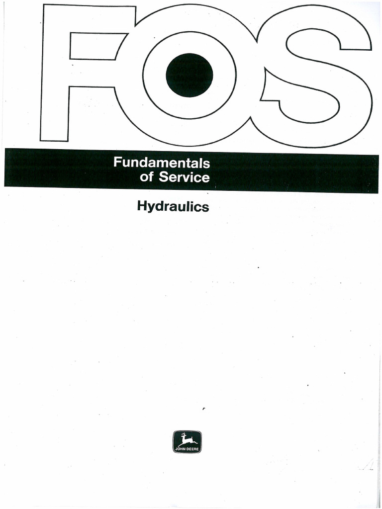 Fundamentals of Service, Hydraulics PDF