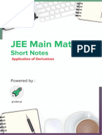 Application of Derivatives Notes For JEE Main IIT JEE Advanced Download PDF - .pdf-87