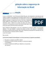 Unidade 4 - A Legislação Sobre A Segurança Da Informação No Brasil