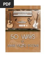 50 Ways To Make Music Income V4