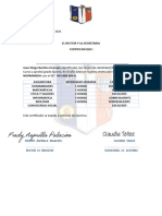 Certificado Colegio