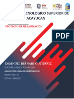 Proyecto de Urbanizacion