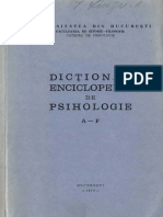 Dictionar Enciclopedic Psihologie A F 1979