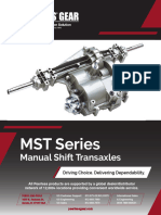 MST-Series Gear Box