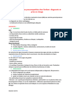 180) Les Pneumopathies Chez L'enfant - Diagnostic Et Prise en Charge