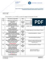 Scrisoare Metodică - 01.03.2023