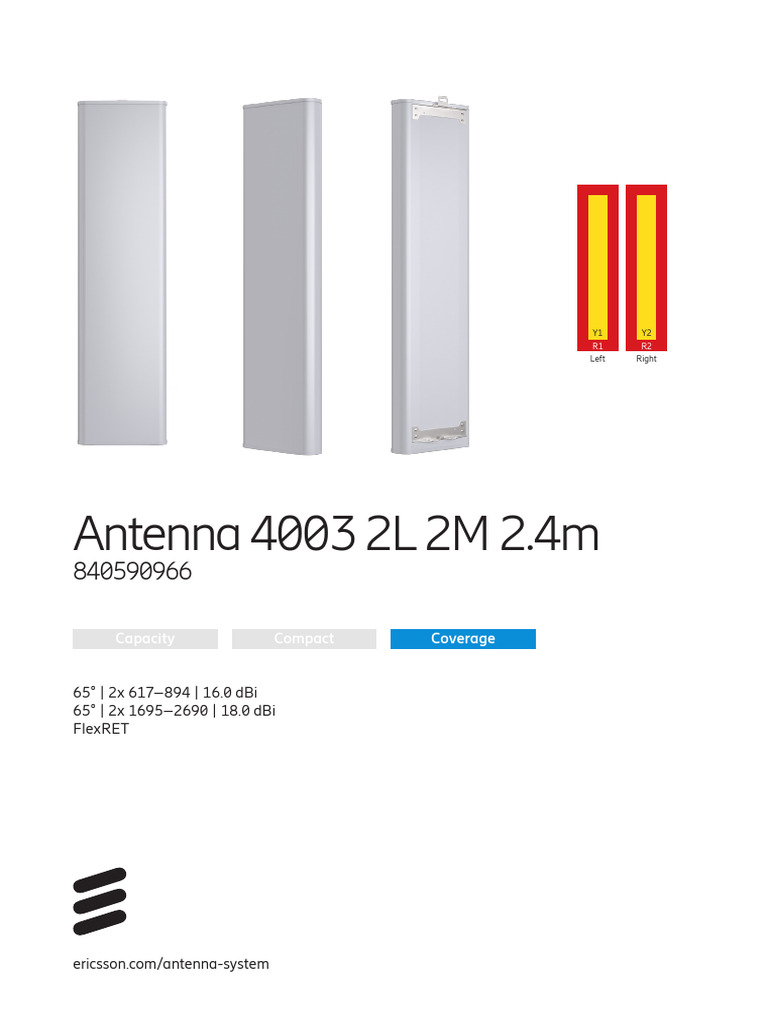 Datasheet Antenna 840590966 (8ft Octo) | PDF | Antenna (Radio