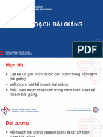 KẾ HOẠCH BÀI GIẢNG