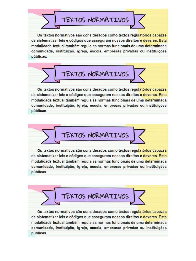 Textos Normativos | PDF
