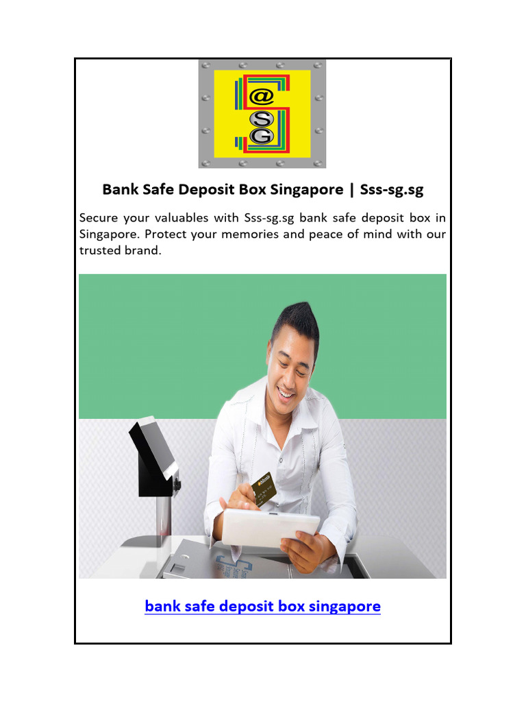 Bank Safe Deposit Box Singapore Ssssg.sg PDF