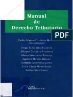 Libro Manual de Derecho Tributario