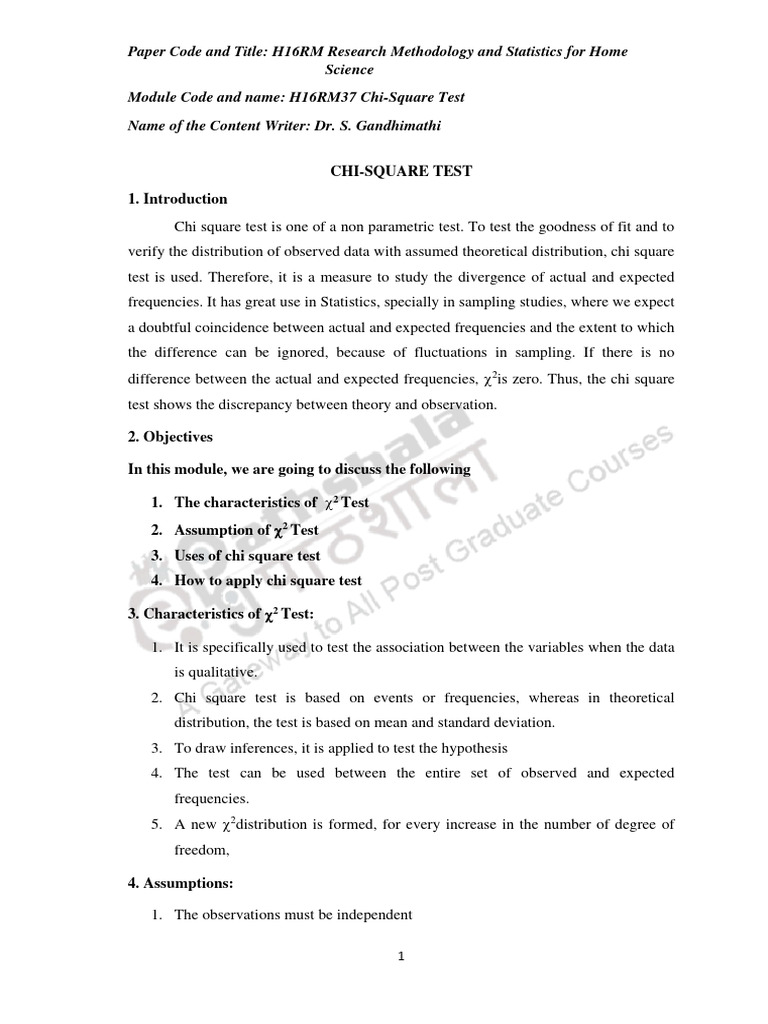 1527223070H16RM37 Qi | PDF | Chi Squared Test | Statistical Hypothesis ...