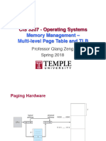 17 Multilevel Page Table TLB