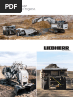 Liebherr R9400 Excavator Overview | PDF | Engines | Electric Motor