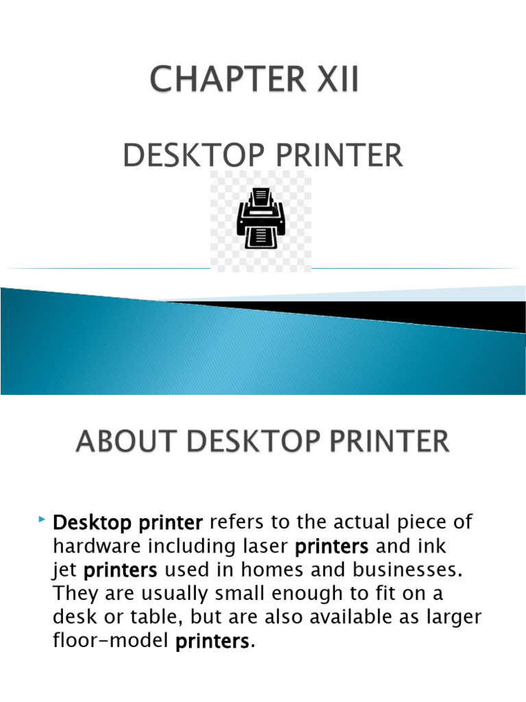 About Printer & Types | PDF | Printer (Computing) | Computing