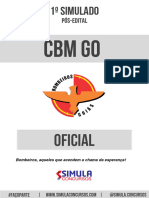 1Âº Simulado Oficial CBM GO Oficial - Completo
