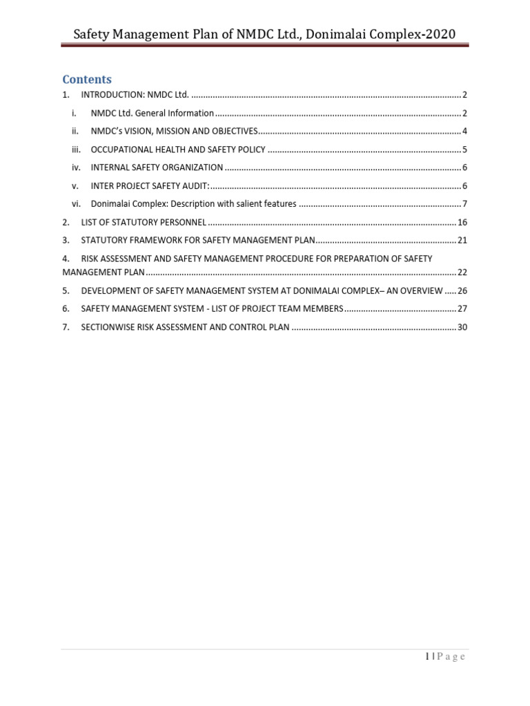 Final DMP Merged 14.07.2020 | PDF | Risk | Risk Assessment