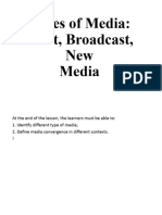 Types of Media (Lec)