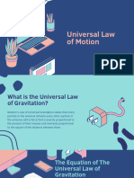 Universal Law of Motion