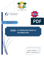 La Franchise Dans La Distribution