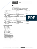 LV Int Plus U5 Grammar Basic Worksheet