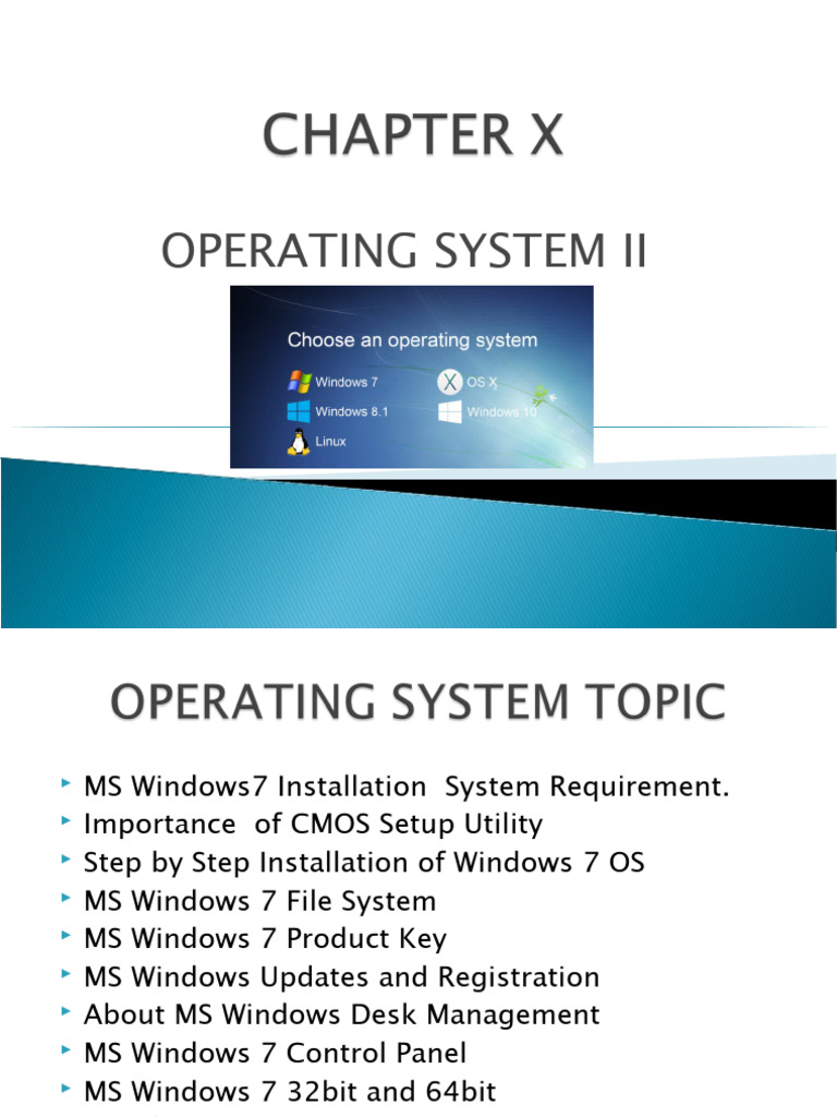 OS Installation Methods & Troubleshooting | PDF | Microsoft Windows ...