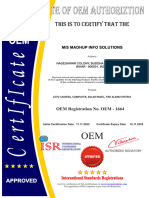 Oem - 14 MS Madhup Info Solutions