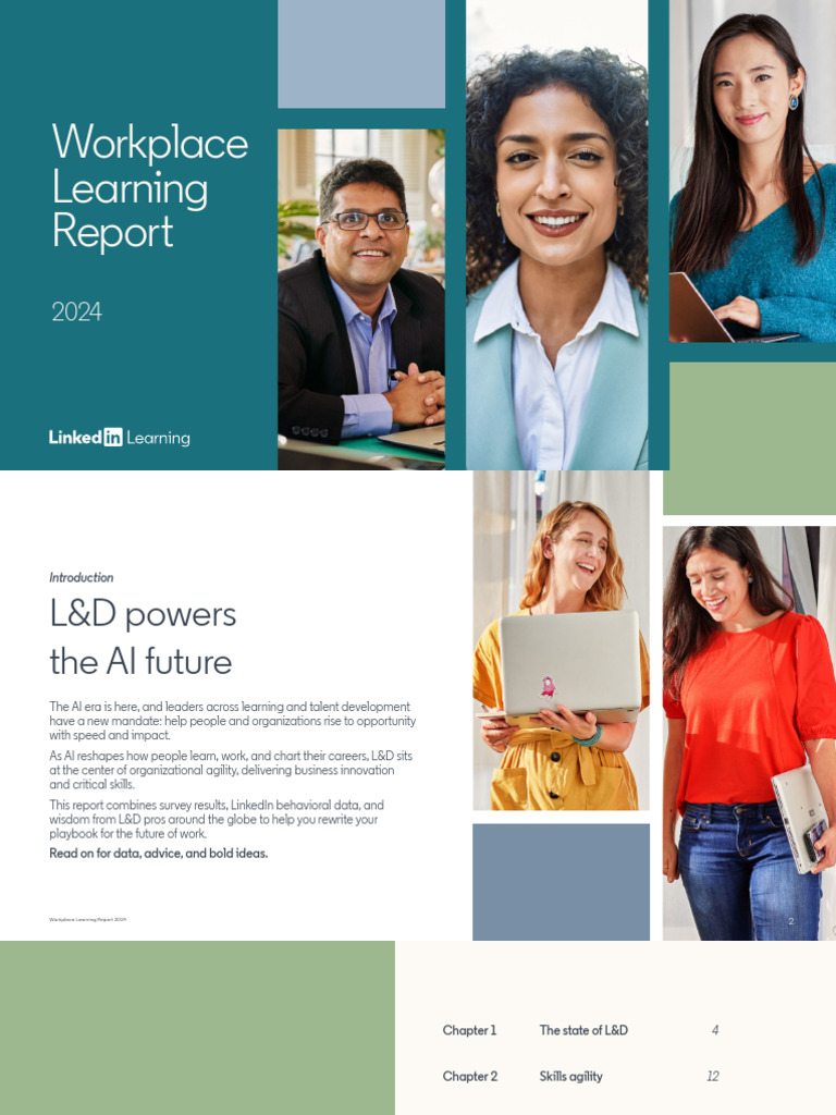 LinkedIn Workplace Learning Report 2024 Download Free PDF Learning Employee Retention