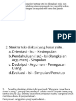 Teks Diskusi