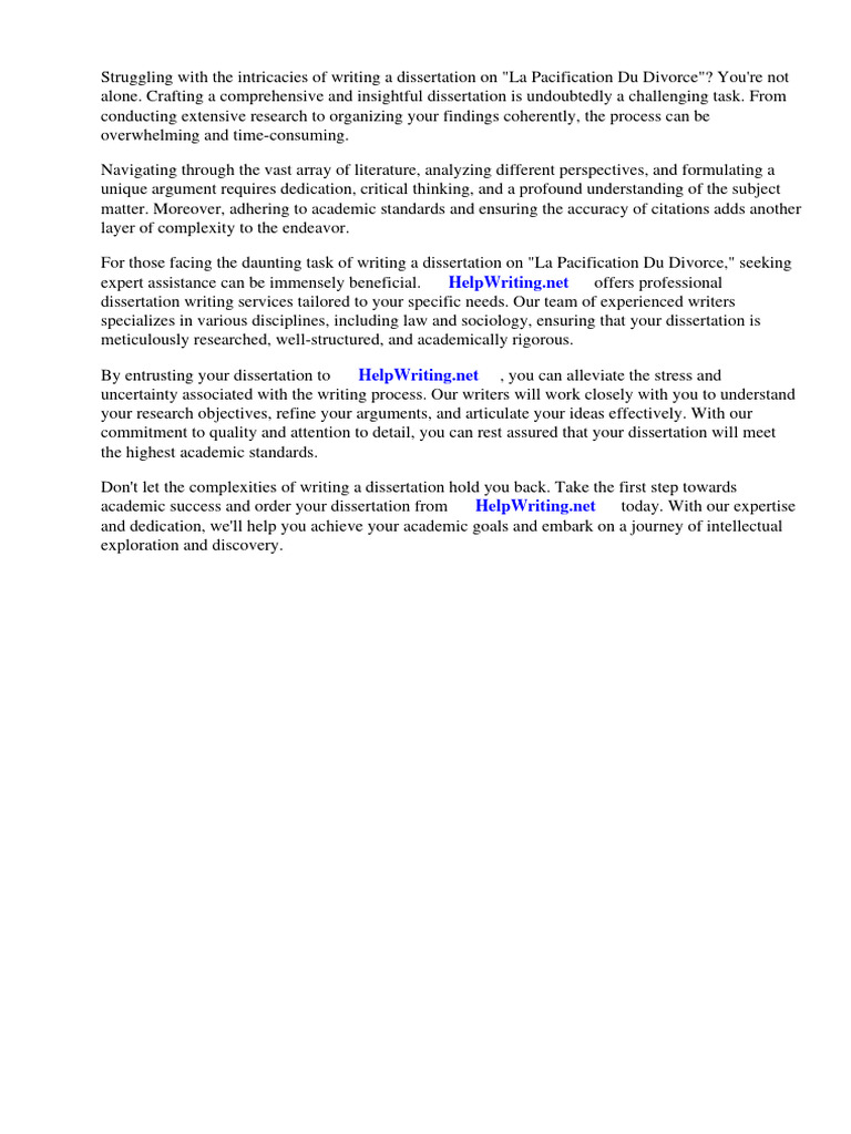 Dissertation La Pacification Du Divorce | PDF | Http Cookie | Thesis