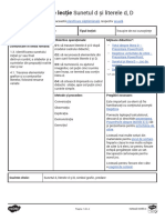 DLC 1702144082 Sunetul D Si Literele D D Predare Schita de Lectie Clasa Pregatitoare - Ver - 1