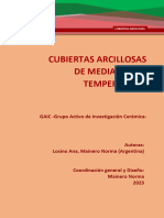 Zzzzzzzzzzzzzzzzzzzzinvestigación Cubiertas Arcillosas DE MEDIA Y ALTA TEMPERATURA