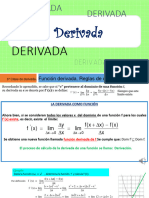 3° Clase de Derivada - Reglas de Derivación