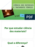 03 Aula - Ciência Dos Materiais e Tratamento Térmico