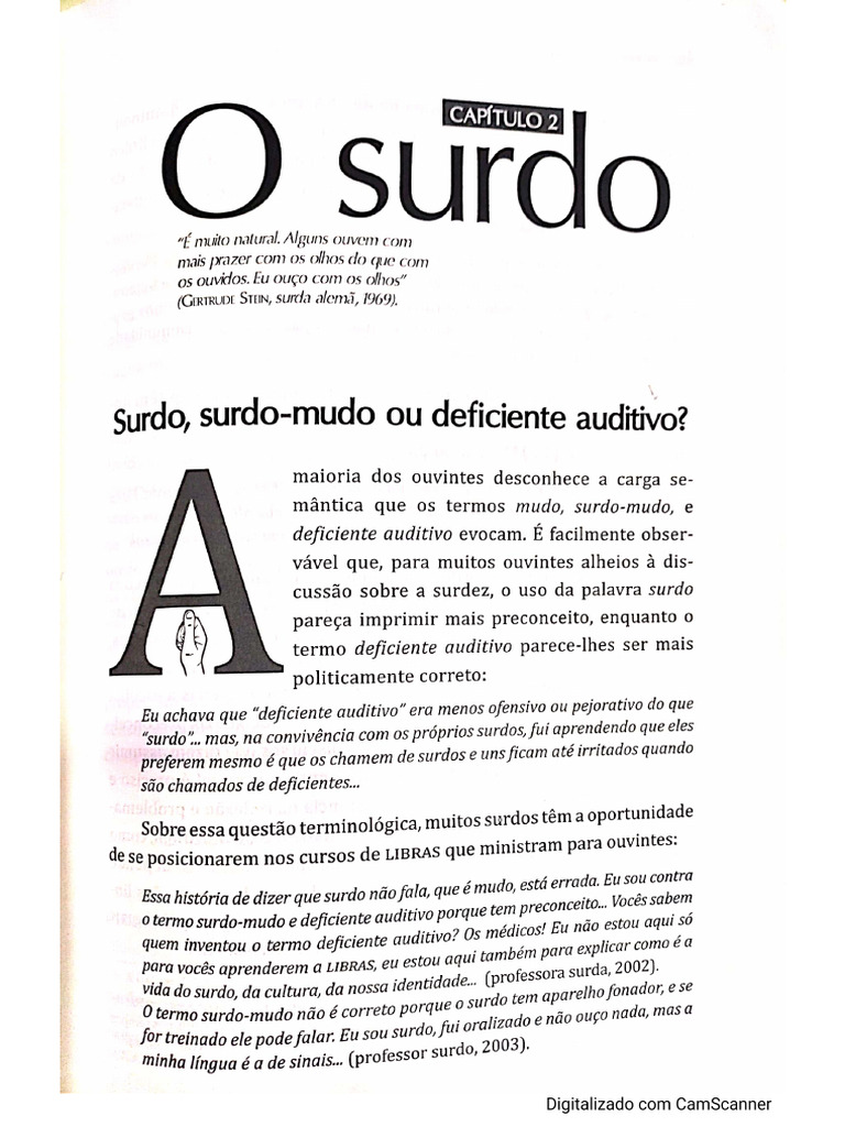 Libras Que Língua é Essa Cap 2 Pdf