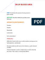 Blood Urea