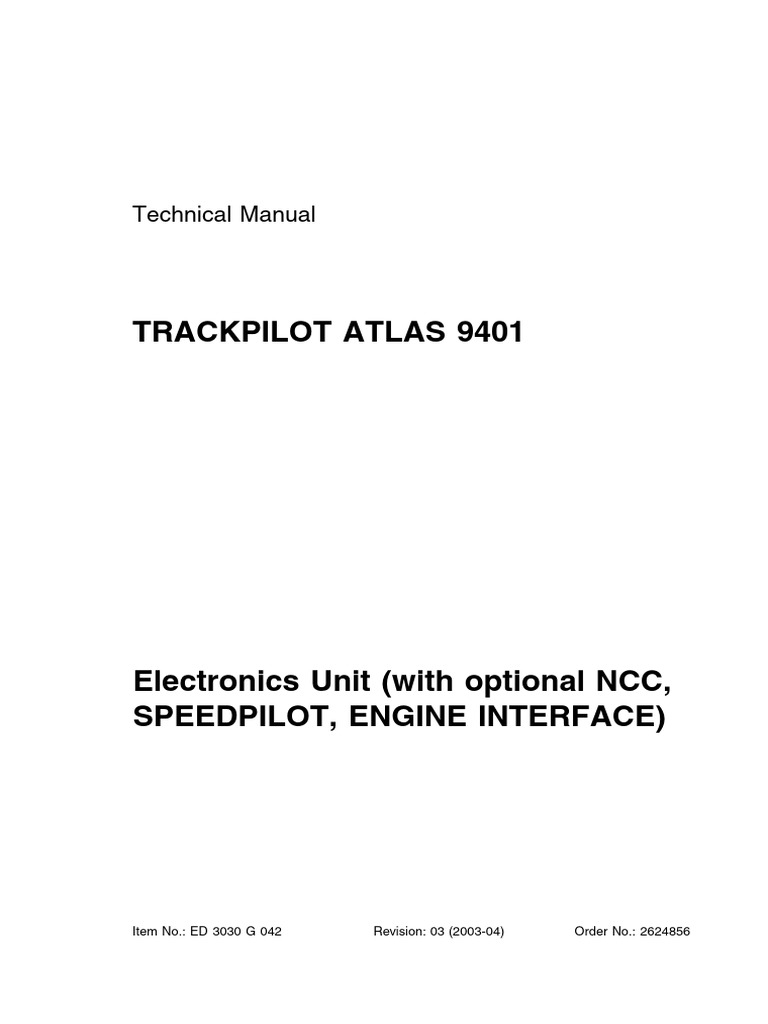 Box 4 Ref No 4.6 SES Tech Manual ED 3030 G042 | PDF | Menu (Computing ...