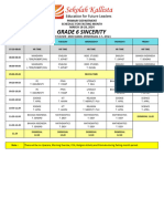 g6 Sincerity-Fasting Month Schedule 2024