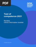 OSCE (Objective Structured Clinical Examination) | PDF | Pharmacist ...