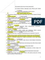 Soal UAS Psikologi