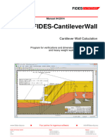 FIDES CantileverWall