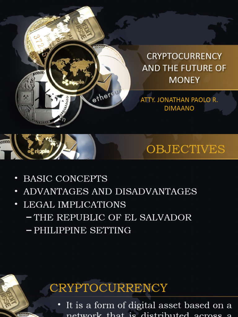 Cryptocurrency And Money Pdf Cryptocurrency Bitcoin