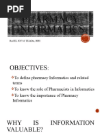 Pharmacy Informatics 1