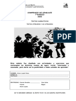 Compendio Lenguaje Textos Narrativos, Literarios y No Literarios