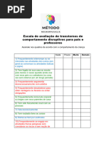 Escala M-Chat | PDF | Espectro do autismo | Brinquedos